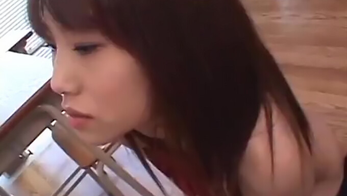 Brunette Asian Teen Ibuki Enjoys A Big Cock In This Video