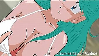 La Fantasía Hentai De Bulma - Un Trío En Dibujos Animados