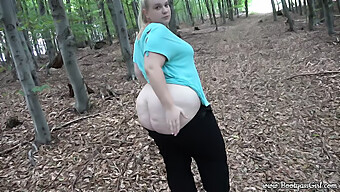 Amateur Girl With Big Tits Gets Her Ass And Pussy Pounded By Her Boyfriend In The Woods