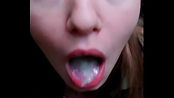 Cumming In Mouth After A Mouth Job In The Woods