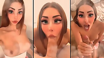 Remaja (18+) Gadis Jerman Memberikan Blowjob Dan Mendapat Handjob