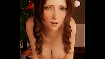 Final Fantasy 7'S Aerith'S Christmas Fantasy