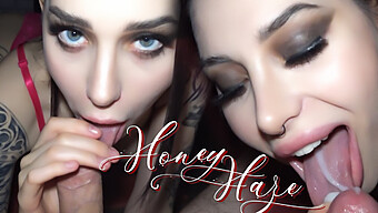 การเลียและกลืนน้ําเชื่อมของ Honey Haze หลังเลิกเรียน