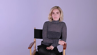 Kiernan Shipka'S Cute Jerk Off Skills On Display