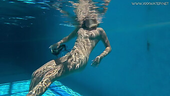 European Beauty Mary Kalisy In A Sensual Underwater Encounter