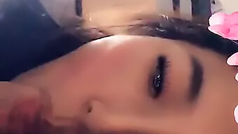 Asian Snapchat Girl Gives A Blowjob