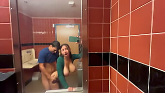 Big Boobs And Big Naturals In A Public Bathroom: Hailey Rose'S Creampie Experience