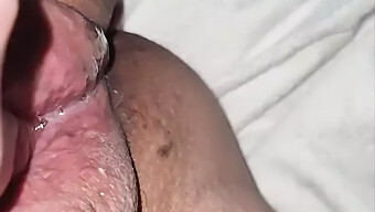 Close-Up Of A Girl'S Vagina After Being Creampied