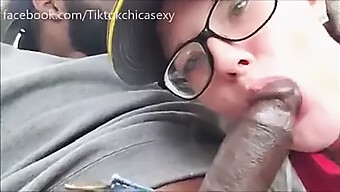 Amateur Mcdonald'S Worker Giving Blowjob To Black Cock In Parking Lot