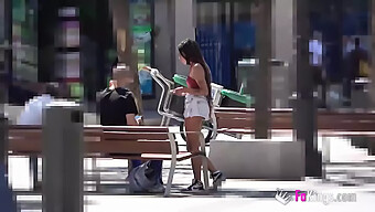 Shy Girl Must Seduce Random Guys In The Street To Become A Queen Of Porn!