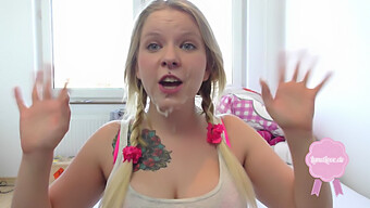 18+ Teen Luna Cums In A Compilation Video