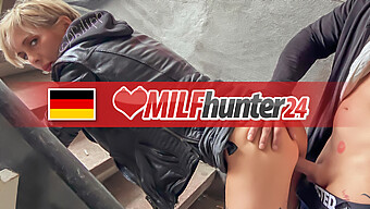 Vicky'S Mouth Takes A Load On Her Face In This German Milf Porn Video