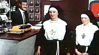 Nun Fuckers: Big Tits And Big Cock In A Vintage Nun Scene