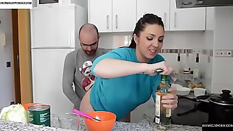 Sexo De Cocina Con La Pareja Amateur Pamela Y Jesús