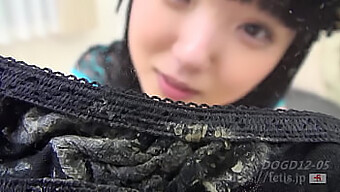 Japanese Teen Kotori-Chan'S Dirty Panties Get Stained And Sniffed In This Fetish Porn Video